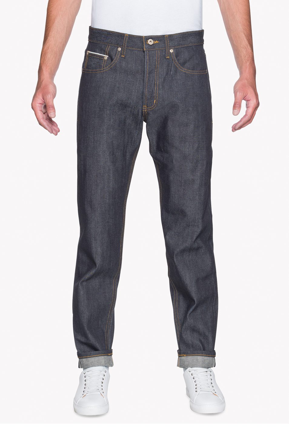 Naked And Famous Jeans Easy Guy Left Hand Twill Selvedge Indigo