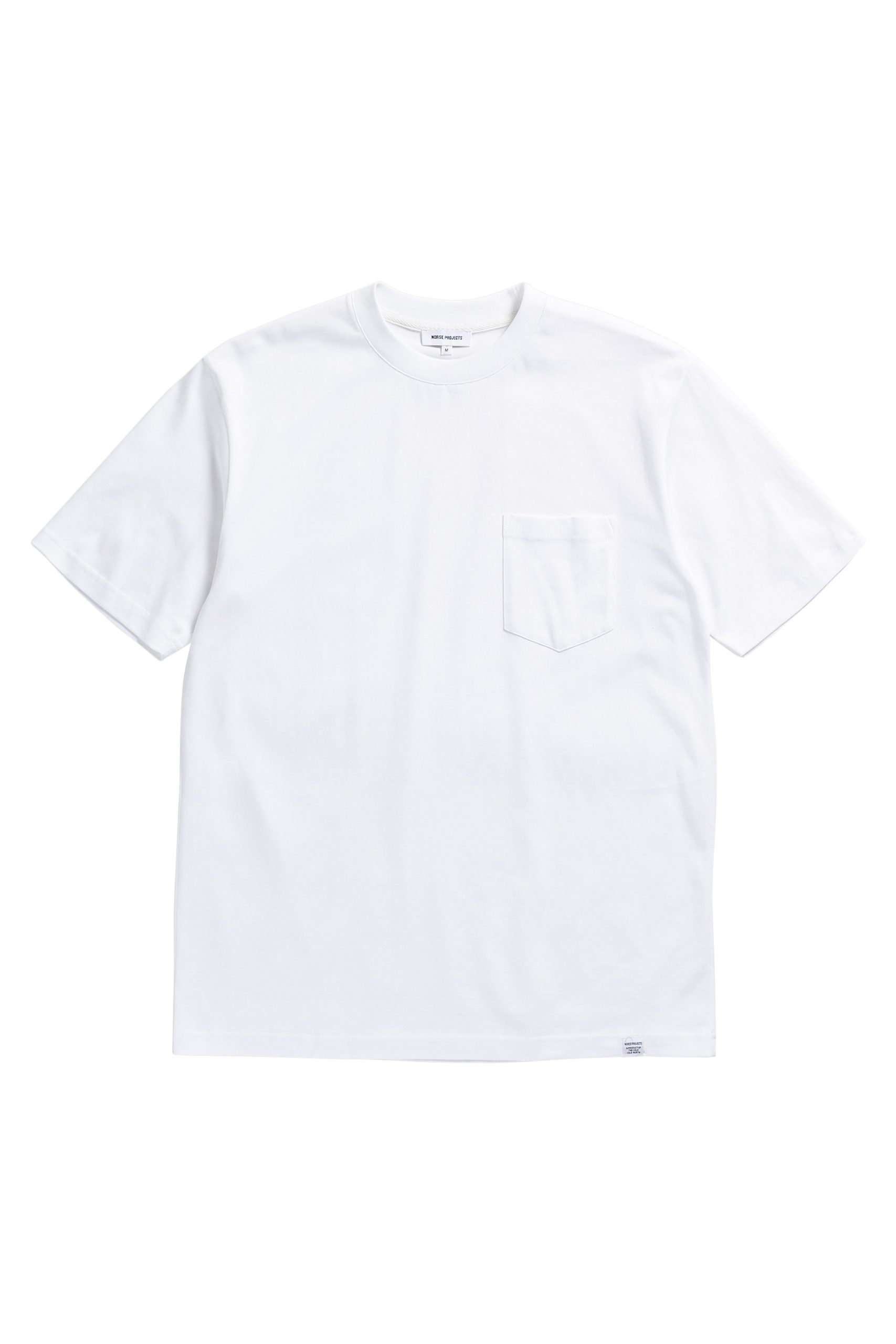 NORSE PROJECTS JOHANNES Standart pocket White