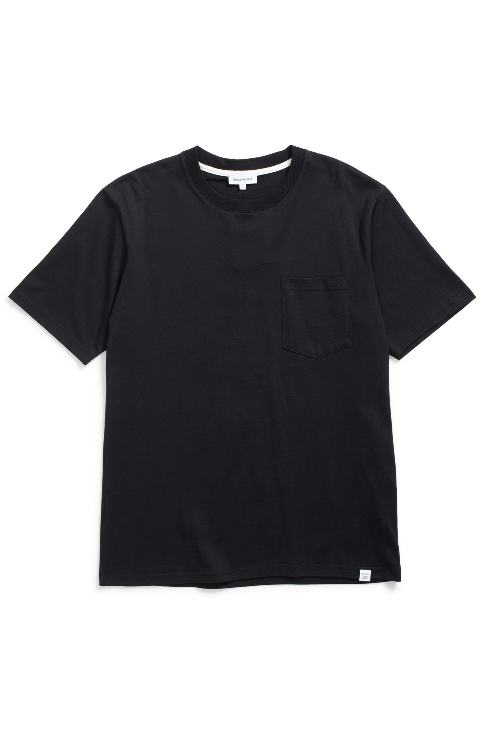 NORSE PROJECTS JOHANNES Standart pocket Black