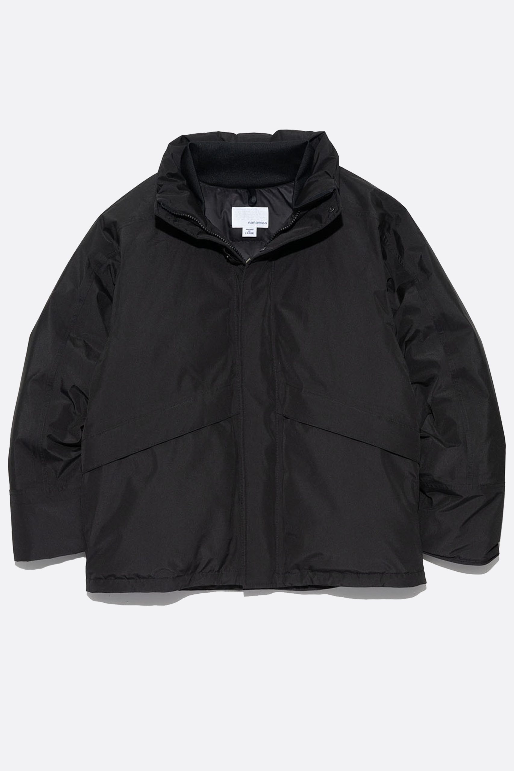 NANAMICA GORE TEX SHORT DOWN Jacket Black