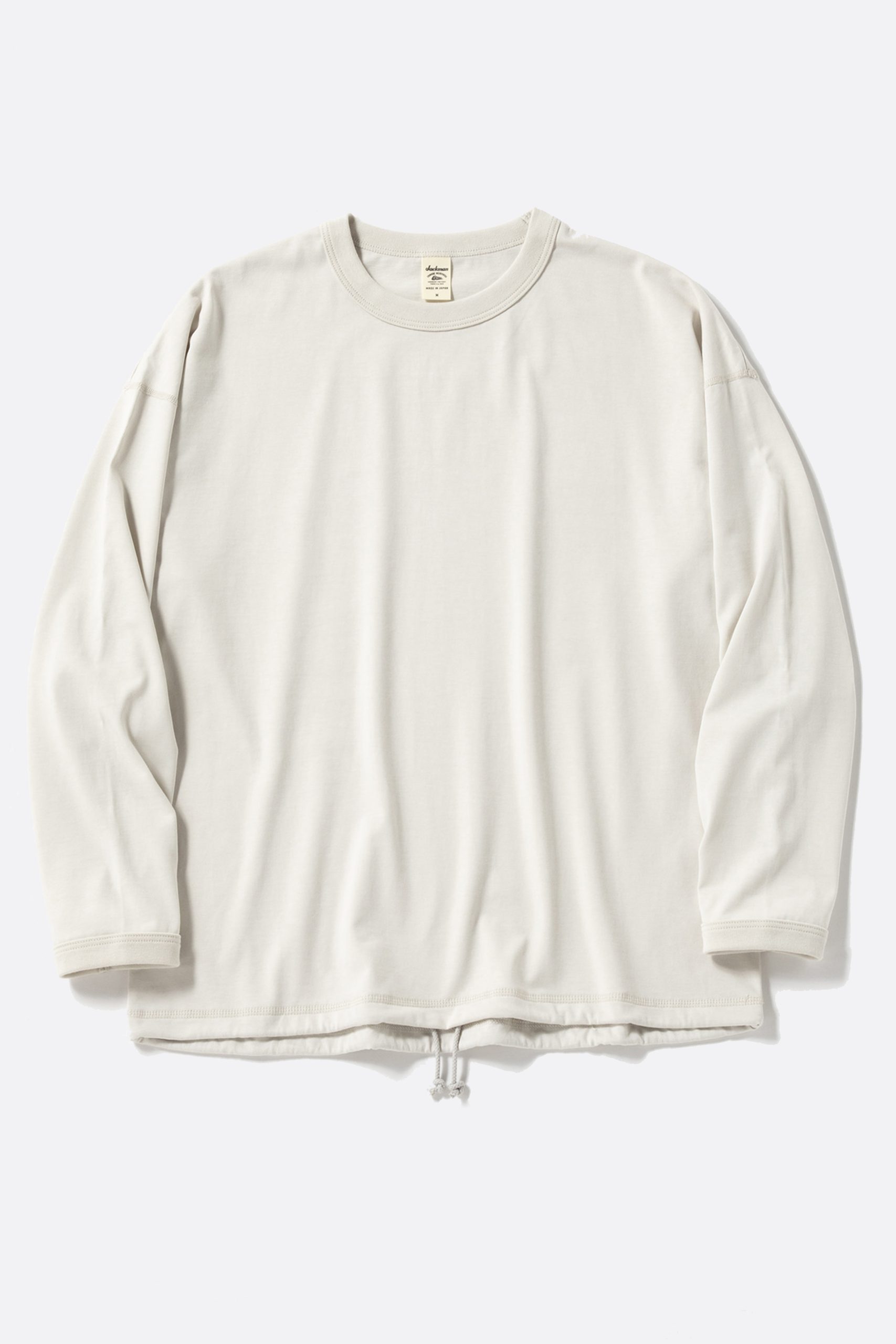 JACKMAN GRACE HIMO LS Tee-shirt Rosin white