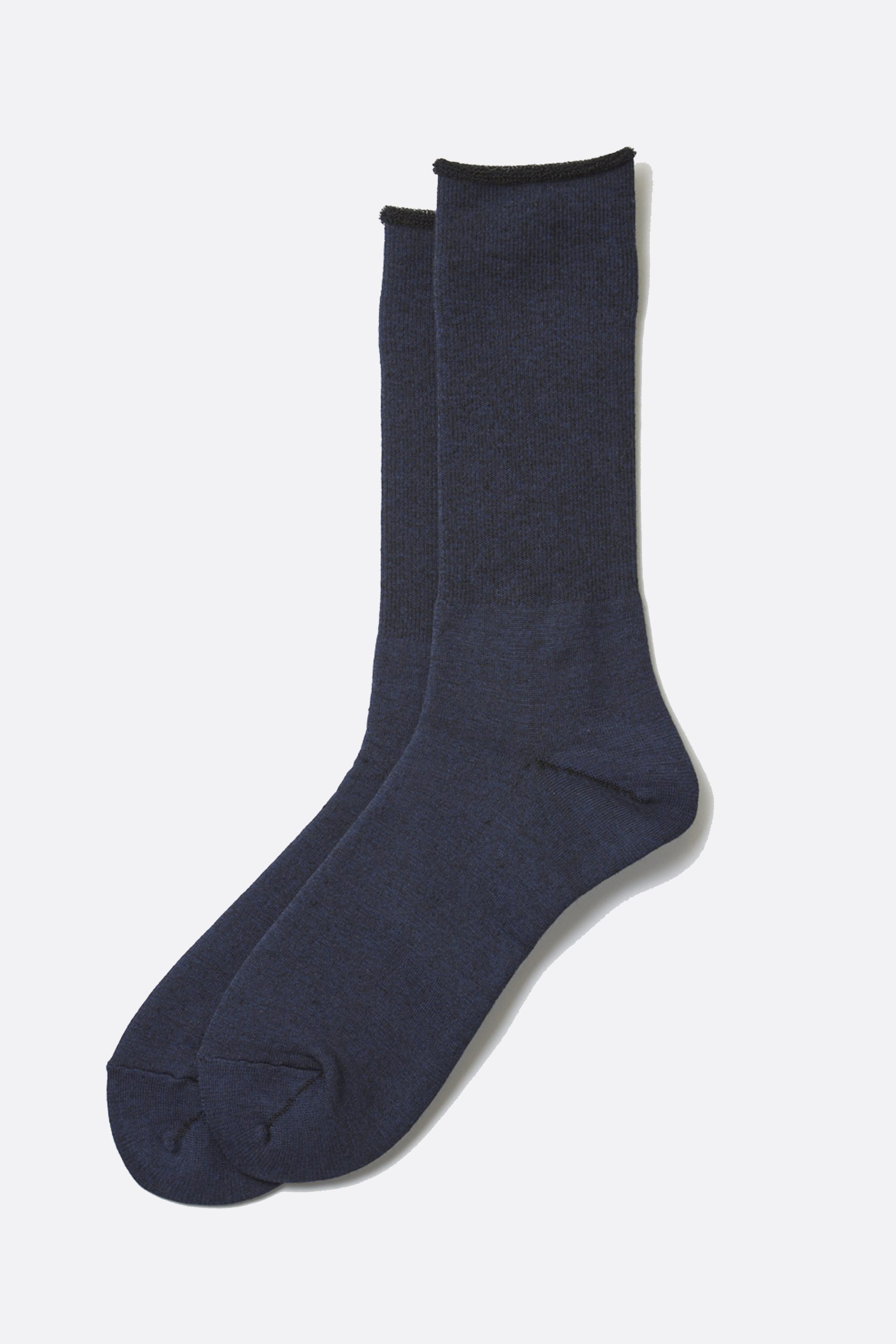 ROTOTO City Socks Navy Black