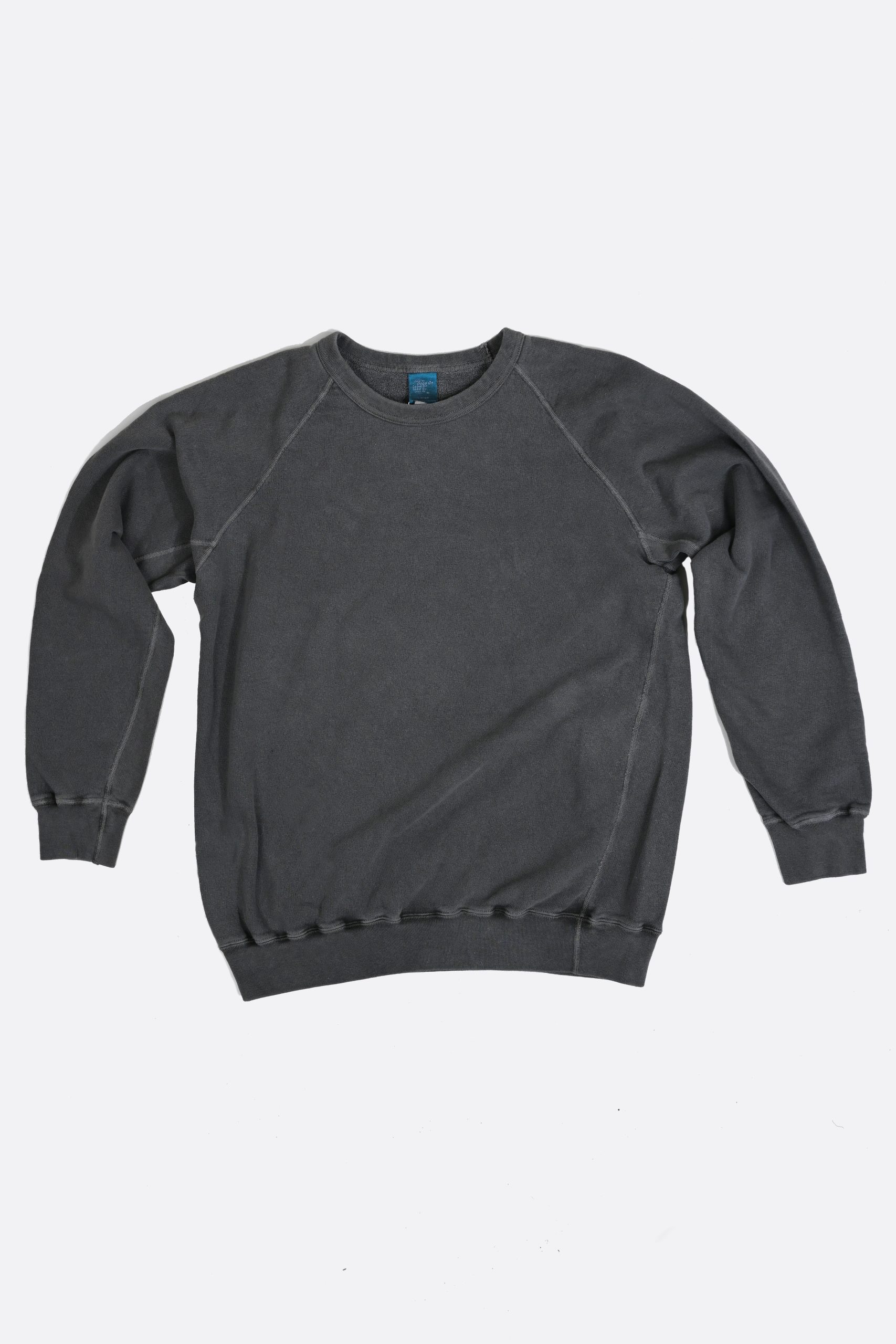 GOOD ON RAGLAN crew sweat P Black