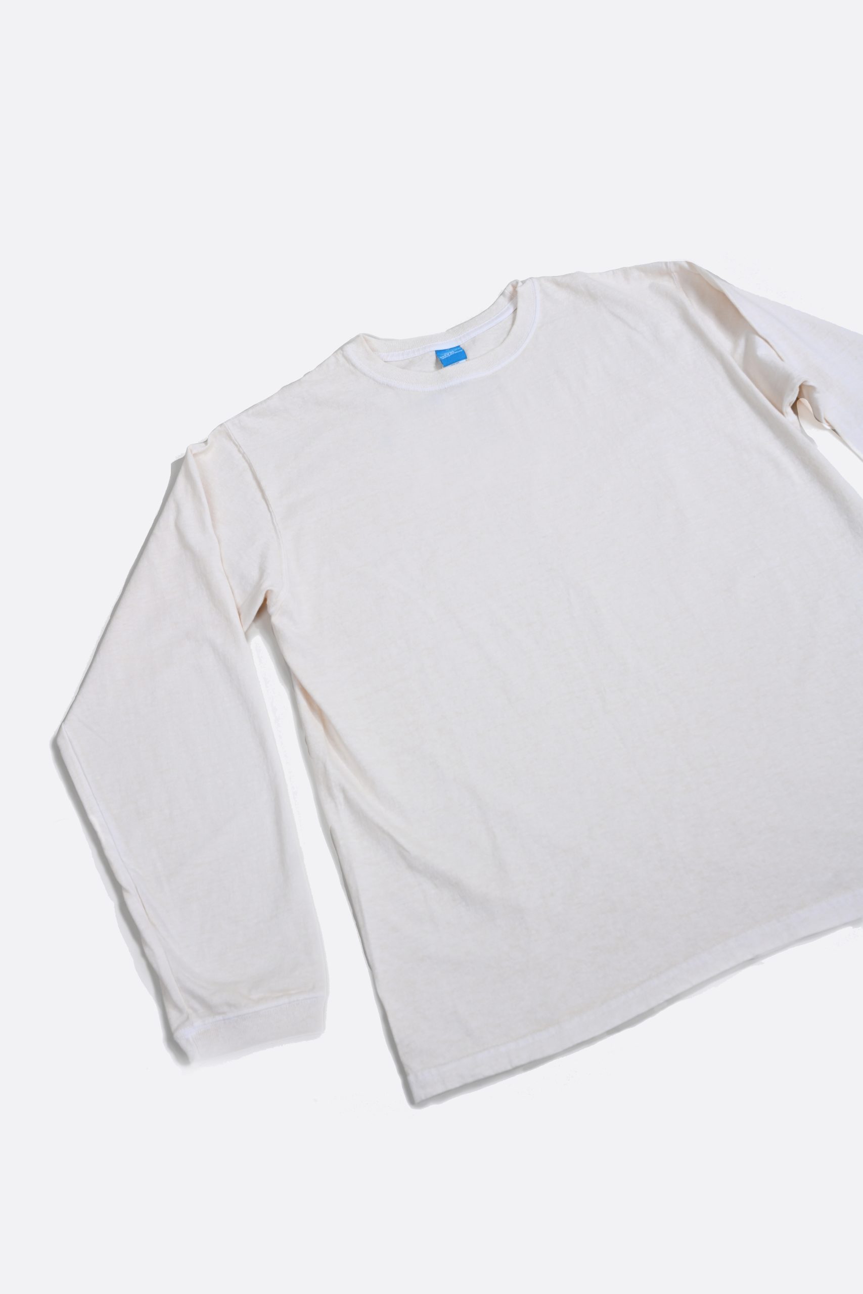 GOOD ON LS CREW Tee P-Natural