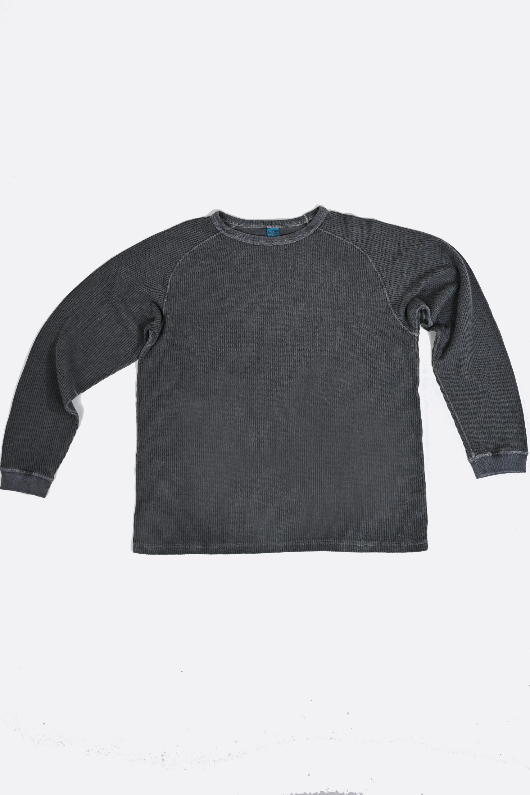 GOOD ON Long Sleeve RIB KNIT P-Black