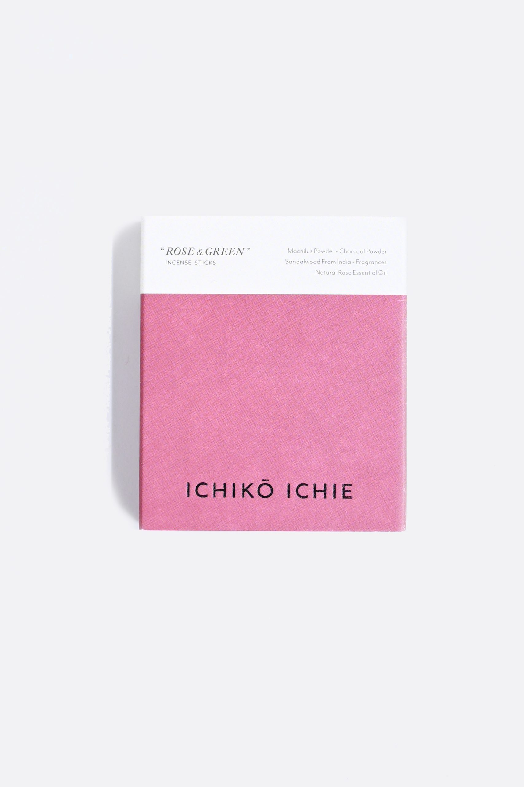 ICHIKO ICHI Encens Rose & Green